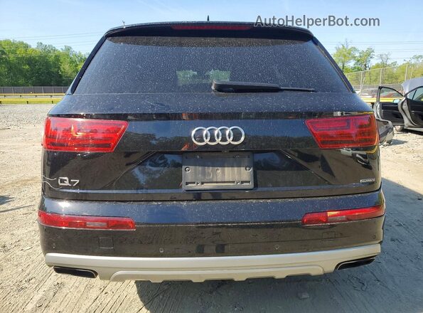 WA1LHAF71KD037516 2019 AUDI Q7 Black Widok z tyłu