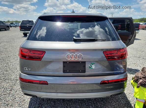 WA1LHAF72JD001297 2018 AUDI Q7 Серый 
