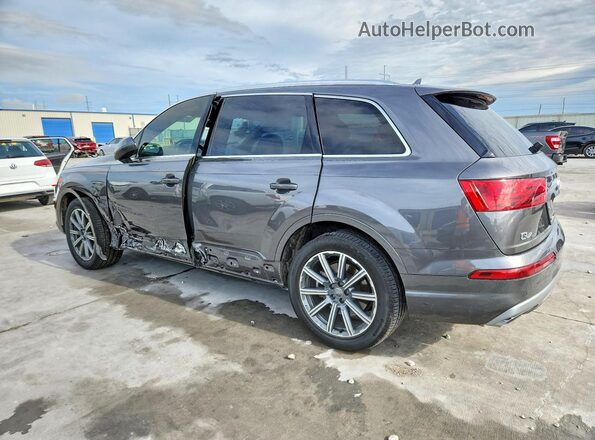 WA1LHAF73KD038988 2019 AUDI Q7 Gray Задня ліва чверть