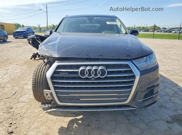 WA1LHAF74HD039060 2017 AUDI Q7 Black Widok z przodu