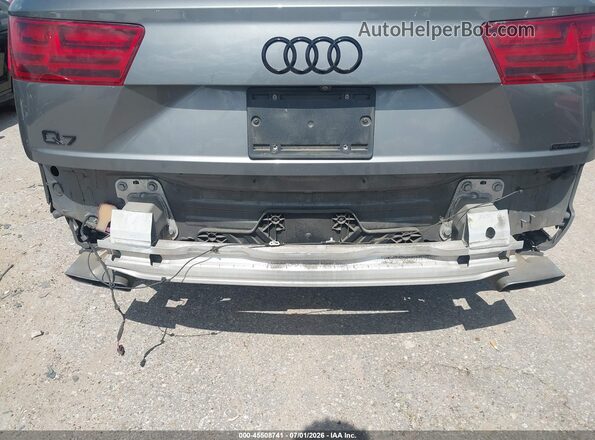 WA1LHAF74HD044761 2017 AUDI Q7 Gray წინა ხედი
