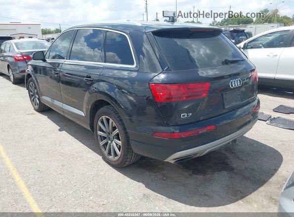 WA1LHAF74JD030669 2018 AUDI Q7 Black Trasero izquierdo