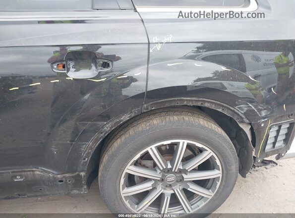 WA1LHAF74KD037638 2019 AUDI Q7 Black Դիմացի տեսք