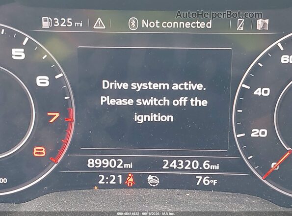 WA1LHAF74KD037638 2019 AUDI Q7 Black 