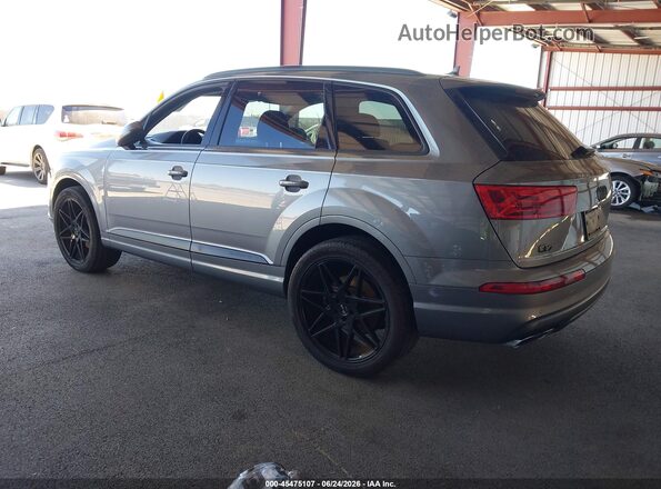 WA1LHAF75HD045188 2017 AUDI Q7 Gray Rear left