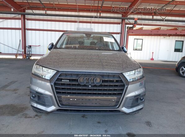 WA1LHAF75HD045188 2017 AUDI Q7 Gray Instrument cluster view