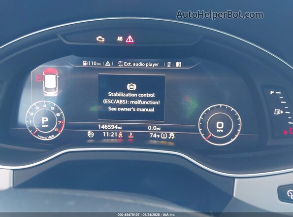 WA1LHAF75HD045188 2017 AUDI Q7 Gray Rear seats view