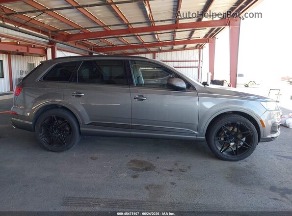 WA1LHAF75HD045188 2017 AUDI Q7 Gray Rear interior view