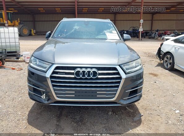 WA1LHAF75JD047755 2018 AUDI Q7 Gray Вид щитка приладів