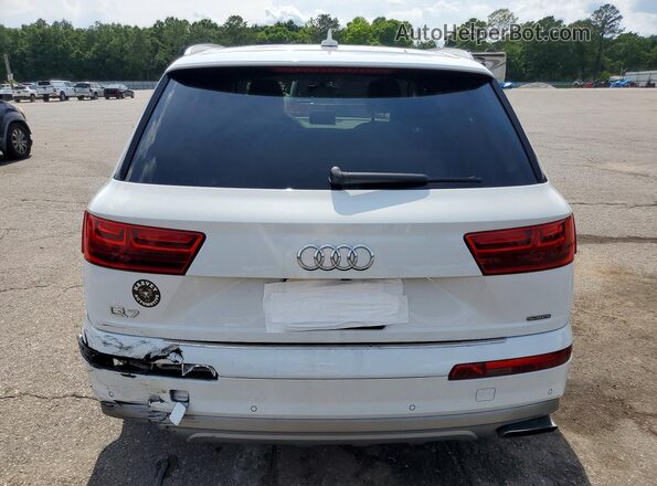 WA1LHAF76HD043255 2017 AUDI Q7 White Вид ззаду