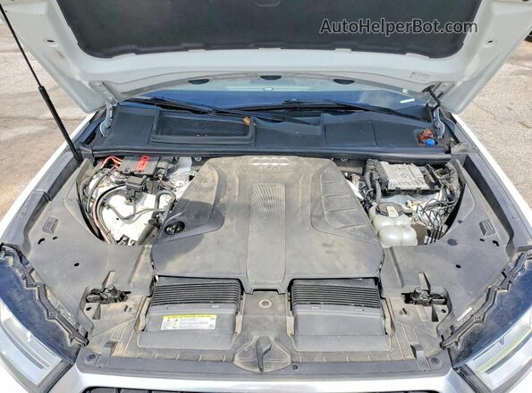 WA1LHAF76HD043255 2017 AUDI Q7 White Вид підкапотного простору