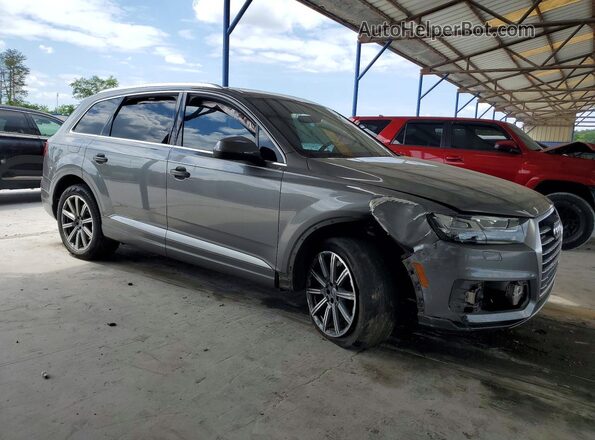 WA1LHAF76HD044566 2017 AUDI Q7 Gray 