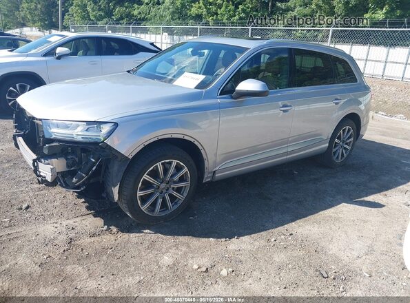 WA1LHAF76JD054469 2018 AUDI Q7 Gray Передня ліва чверть