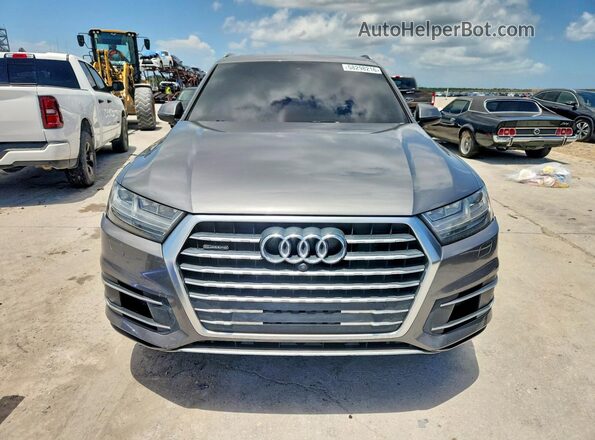 WA1LHAF77JD005183 2018 AUDI Q7 Silver Դիմացի տեսք