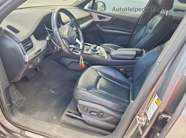 WA1LHAF77JD005183 2018 AUDI Q7 Silver Սալոնի դիմացի տեսք