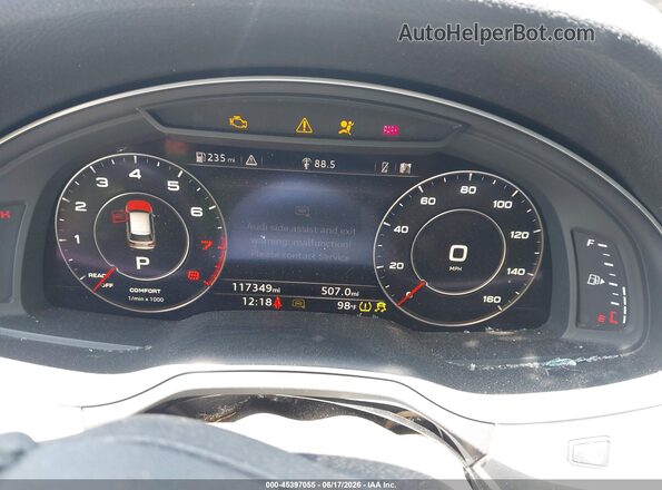 WA1LHAF78KD036668 2019 AUDI Q7 Black Rear seats view