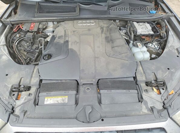 WA1LHAF79HD056419 2017 AUDI Q7 Черный Вид подкапотного пространства