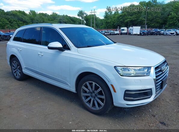 WA1LHAF7XKD024585 2019 AUDI Q7 Белый Вид спереди