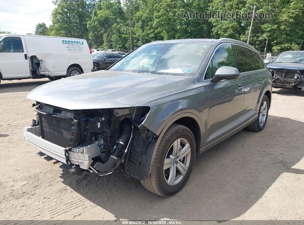 WA1LHBF70JD016385 2018 AUDI Q7 Gray Առջևի ձախ երեք քառորդ տեսարան