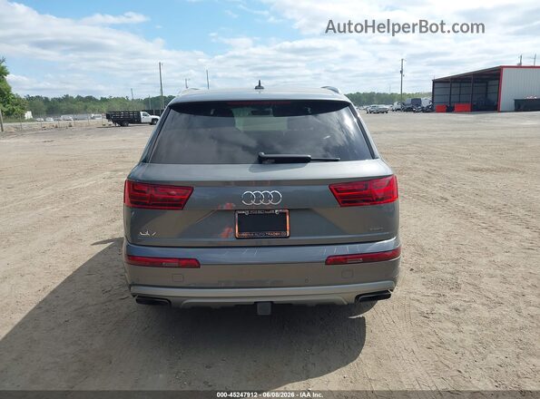 WA1LHBF70JD016385 2018 AUDI Q7 Gray 