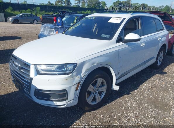 WA1LHBF77JD023916 2018 AUDI Q7 Белый Передняя левая четверть