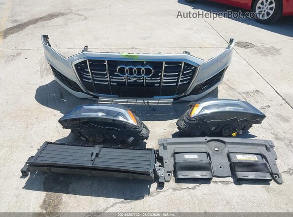 WA1LJAF70LD010135 2020 AUDI Q7 White Instrument cluster view