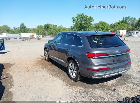 WA1LJAF71MD021615 2021 AUDI Q7 Gray Tył lewy