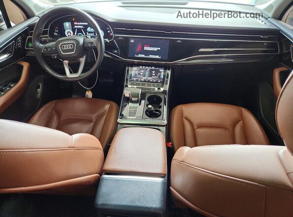 WA1LJAF78MD038024 2021 AUDI Q7 Черный Вид панели приборов