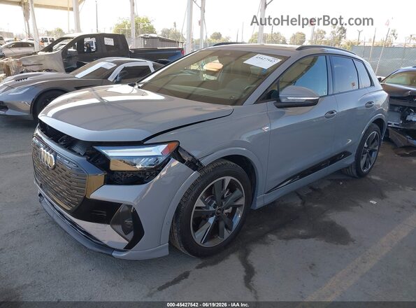 WA1LUBFZ0RP052407 2024 AUDI Q4 Gray Przód lewy