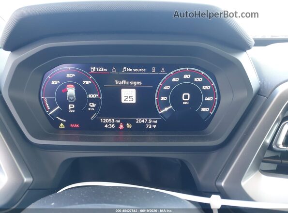 WA1LUBFZ0RP052407 2024 AUDI Q4 Gray Widok tylnych siedzeń