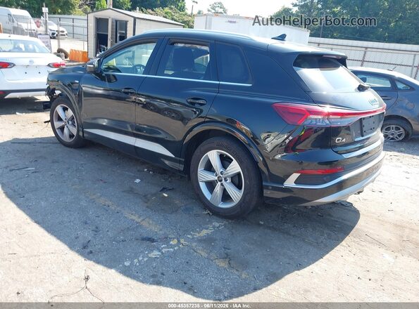WA1LUBFZ6RP057675 2024 AUDI Q4 Black Tył lewy