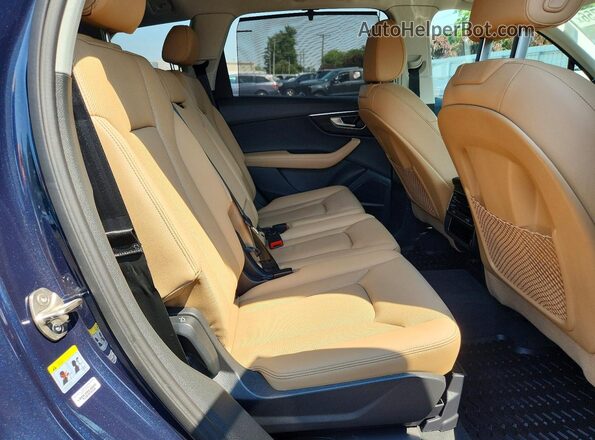 WA1LVBF76SD027062 2025 AUDI Q7 Blue Widok tylnych siedzeń