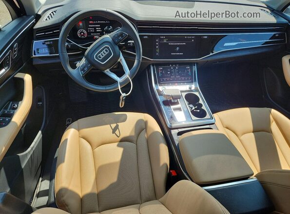 WA1LVBF76SD027062 2025 AUDI Q7 Blue Widok deski rozdzielczej