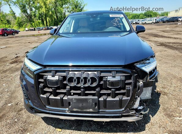 WA1LVBF76SD027062 2025 AUDI Q7 Blue Widok z przodu