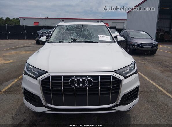 WA1LXAF71MD019572 2021 AUDI Q7 White Սարքավորումների վահանակի տեսք