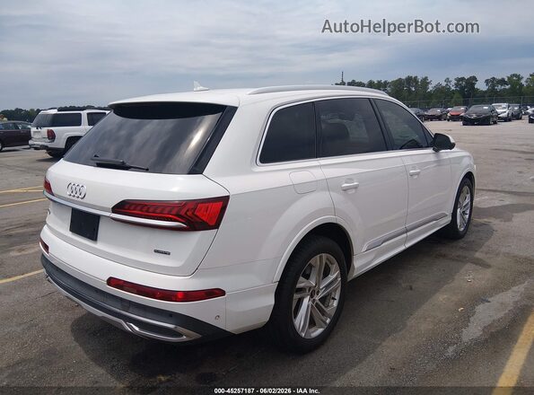 WA1LXAF71MD019572 2021 AUDI Q7 White Հետևի աջ