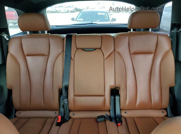 WA1LXAF74MD018481 2021 AUDI Q7 Black უკანა სავარძლების ხედი