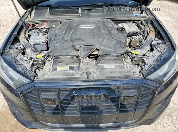 WA1LXAF74MD018481 2021 AUDI Q7 Black ძრავის განყოფილების ხედი