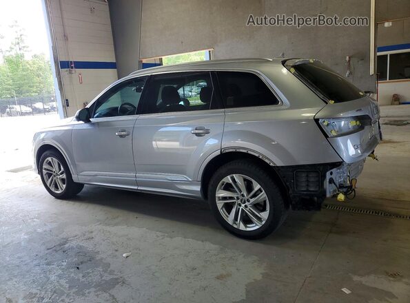 WA1LXAF74MD027939 2021 AUDI Q7 Серебряный Задняя левая четверть
