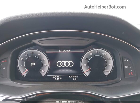 WA1LXAF75LD003762 2020 AUDI Q7 White Հետևի նստատեղերի տեսք