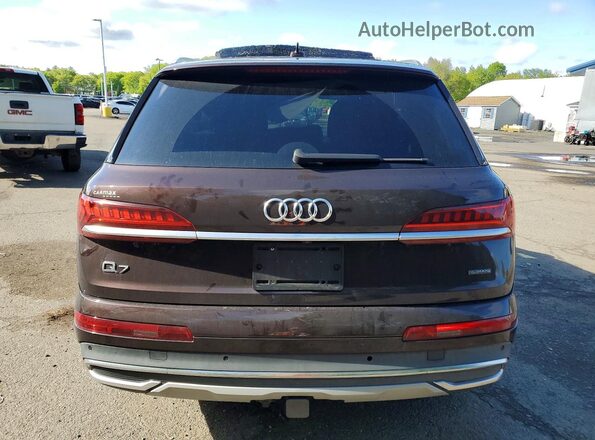 WA1LXAF75LD004510 2020 AUDI Q7 Brown 