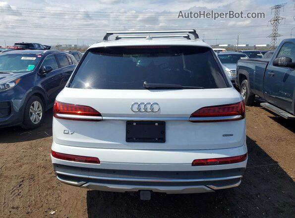 WA1LXAF75LD008217 2020 AUDI Q7 White Vista trasera
