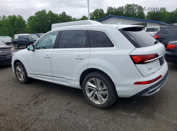 WA1LXAF75MD036018 2021 AUDI Q7 White Հետևի ձախ