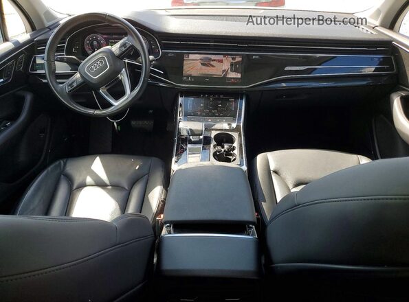 WA1LXAF76LD004516 2020 AUDI Q7 Silver Vista del salpicadero