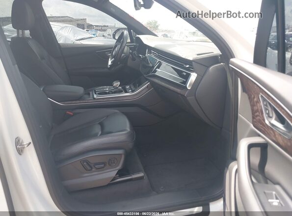 WA1LXAF79LD013159 2020 AUDI Q7 White Vista interior delantera