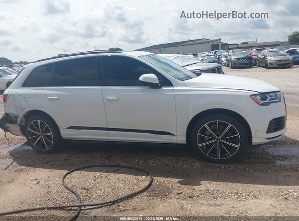 WA1LXAF79LD013159 2020 AUDI Q7 White Vista interior trasera