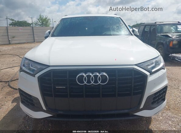 WA1LXAF79LD013159 2020 AUDI Q7 White Vista del cuadro de instrumentos