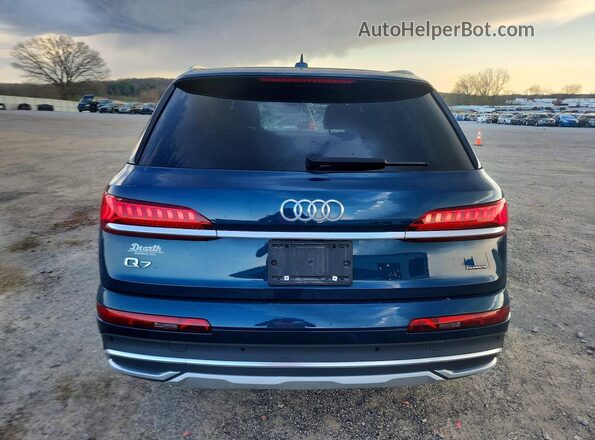 WA1LXBF73ND010041 2022 AUDI Q7 Синий 