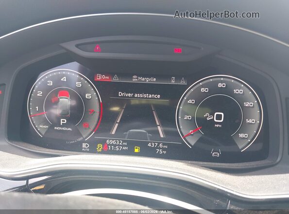 WA1LXBF73ND010203 2022 AUDI Q7 Silver Widok tylnych siedzeń