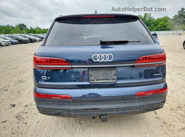 WA1LXBF74PD007927 2023 AUDI Q7 Blue უკანა ხედი
